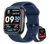 Smart Watch, Alexa Built-in, Answer/Make Calls Smart Watch Women Men, 1.83''Smartwatch IP68 Waterproof Sports Watch, Heart Rate SpO2 Sleep Stress Monitor, Step Counter Watch for Android & iOS Phone