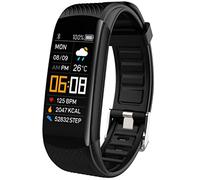 Smart Watch Band Watch C5S Waterproof Smart Bracelet Smart Wristwatch Heart Rate Blood Pressure Fitness Black Smart Band