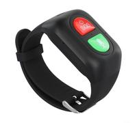 Smart Watch Bracelet GPS Location Tracking Smart Watch With Fall Detection Blood Pressure Monitor Two-Way Call SOS For Elderly Care Black