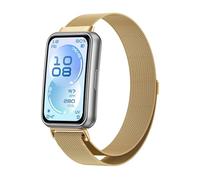 Smart Watch Bracelet Metal for Huawei Band 11/11 Pro/10 Mesh Magnetic Closure Black, Eine Grösse, Stainless Steel, No Gemstone