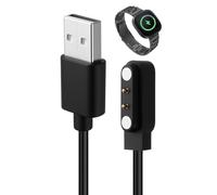Smart Watch Charger 2 Pin 4 mm, Universal 2 Pin Magnetic USB Smart Watch Charger Cable Suitable for Smart Watch, Fitness Tracker and Other Portable Devices