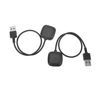 Smart Watch Charger, 5V Fast Charging 2 Pcs Overload Protection Magnetic Charging Cable for Fitbit Versa 3 Sense (30CM)