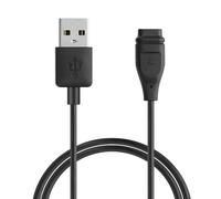 kwmobile Charger Cord Compatible with COROS PACE 2 / PACE 3 / APEX Pro / VERTIX - Charger for Smart Watch USB Cable - Black