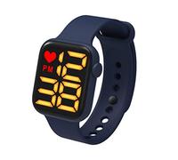 Smart Watch Fitness Tracker Electronic Kids Watch LED Waterproof Fitness Watch, Square Touch Screen Watch for Kids Sports.