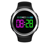 Smart Watch, Fitness Tracker IP68 Waterproof Men and Women Color Full Touch Screen Fitness Watch Bluetooth Smart Watch with Heart Rate / Sleep Monitor Pedometer SMS Notification, Available for iOS And