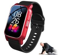Smart Watch for Elderly with Fall Detection, GPS Tracking, SOS Call, HD Video Call, and IP67 Waterproofing - Ideal for Safety and Communication
