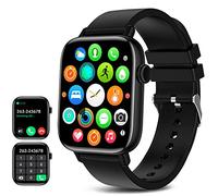 Smart Watch for iPhone/Android Phones (Answer/Make Calls) - 1.9" HD Screen Fitness Tracker : Heart Rate/Sleep Monitor/Pedometer/Calories, Multiple Sports Modes, Waterproof SmartWatch for Men Women