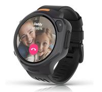 Smart Watch for Kids, 1.3" Fitness Tracker with Heart Rate, Real Time GPS, eSIM Video Calling, Messaging, Pedometer, 5MP Camera, MP3, Parental Control, SOS, Birthday Gifts for Girls Boys Ages 5-12