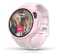 Smart Watch for Kids, 1.3" Fitness Tracker with Heart Rate, Real Time GPS, eSIM Video Calling, Messaging, Pedometer, 5MP Camera, MP3, Parental Control, SOS, Birthday Gifts for Girls Boys Ages 5-12