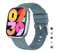 Smart Watch for Kids, IP68 Waterproof Fitness Tracker with Bluetooth Call, 100 Sports Modes, Sleep Monitor, Alarm Clock, Educational Toys Birthday Gifts (Silver)