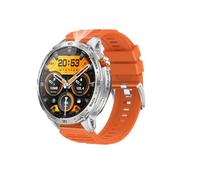 Smart Watch for Men and Women, 1.75-inch HD Touch Screen, 730mAh Battery, Bluetooth Call Function, Fitness Tracker with Heart Rate Monitor, LED Flashlight, Compatible with Android iOS (Silver)