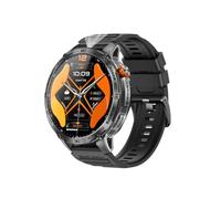 Smart Watch for Men and Women, 1.75-inch HD Touch Screen, 730mAh Battery, Bluetooth Call Function, Fitness Tracker with Heart Rate Monitor, LED Flashlight, Compatible with Android iOS (Black)