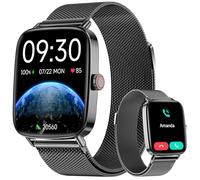 Smart Watch for Men (Answer/Make Calls), 1.85" HD Screen Fitness Watch with Bluetooth 5.3, Heart Rate/Sleep/SpO2 Monitor,110+ Sports Modes,IP68 Waterproof Smartwatch, Activity Tracker for Android iOS