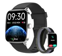 Smart Watch for Men (Answer/Make Calls), 1.85" HD Screen Fitness Watch with Bluetooth 5.3, Heart Rate/Sleep/SpO2 Monitor,110+ Sports Modes,IP68 Waterproof Smartwatch, Activity Tracker for Android iOS
