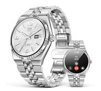 Smart Watch for Men, Call, AI Voice, Fitness Tracker for iPhone Android | BP| SpO2| 24/7 HR| Sleep Monitor| Pedometer| Message, Facebook & WhatsApp| Business| 1.32" AMOLED|AOD| Round
