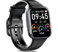 Smart Watch for Men Women, 1.69" HD Touch Screen Answer/Make Calls, Fitness Watch with 25 Sports Modes, Smartwatch Heart Rate/Sleep Monitor/Pedometer, IP68 Waterproof Fitness Tracker for iOS Android.