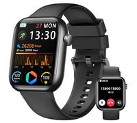 Smart Watch for Men Women, 1.83" Fitness Watch (Answer/Make Call), Smartwatch with Heart Rate/Blood Pressure, Sleep Tracker, Pedometer, 120+ Sport Modes,IP68 Waterproof Fitness Tracker for Android IOS