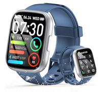Smart Watch for Men Women, 1.95" Bluetooth 5.3 Calling Fitness Watch with Heart Rate/Sleep/Step Counter, New Smartwatch with 110+ Sports Modes, IP68 Waterproof Activity Tracker for Android iOS, Navy