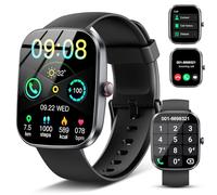 Smart Watch for Men Women, 2025 HD 1.91" Smartwatch with Answer/Make Calls, Heart Rate/Sleep/SpO2 Monitor, 112+ Sports Step Counter, IP68 Waterproof Activity Fitness Trackers for Android iOS Phone