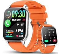 Smart Watch for Men Women Answer Dial Call, 1.91" Bluetooth 5.4 Smartwatch with Heart Rate Sleep Monitor, 112+ Sports Modes Fitness Tracker, IP68 Waterproof Activity Watches for Android iOS. Orange