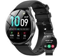 Smart Watch for Men Women,Answer/Make Call, 1.43" AMOLED Always-on Display Smartwatch,IP68 Waterproof Fitness Tracker with 100+ Sports/Heart Rate/Sleep Monitor/ SpO2,Large Batter/Fast Charging/2Straps