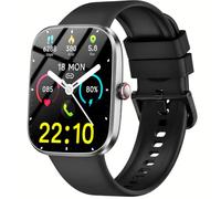 Smart Watch for Men Women Answer/Make Call, 1.96" HD Touch Screen SmartWatch,Heart Rate/SpO2/Sleep Monitor, IP68 Waterproof Fitness Tracker for Android iOS, 100+ Sport Activity Tracker Step Counter