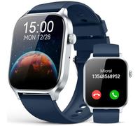 Smart Watch for Men Women- Answer/Make Call, 2026 IP68 Waterproof Fitness Tracker Watch with Sleep Step Counter Activity Smartwatch for Samsung Andriod iPhone iOS (Midnight Blue, 1.83)
