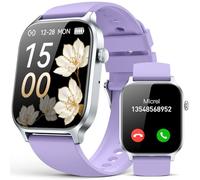 Smart Watch for Men Women- Answer/Make Call, 2026 IP68 Waterproof Fitness Tracker Watch with Sleep Step Counter Activity Smartwatch for Samsung Andriod iPhone iOS (Lavender, 1.83)