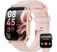 Smart Watch for Men Women Answer/Make Calls,1.91" HD Curved Screen Fitness Watch with Heart Rate/Sleep Monitor,Step Counter,120+ Sports Activity Trackers,IP67 Waterproof Smartwatch for Android iOS