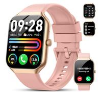 Smart Watch for Men Women Answer/Make Calls, 1.96" Fitness Watch, Fitness Tracker with Heart Rate Sleep Monitor, Step Counter, 110+ Sports Activity Trackers, IP68 Waterproof Smartwatch for Android iOS