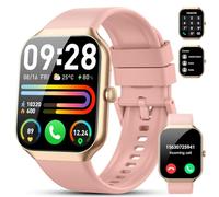 Smart Watch for Men Women Answer/Make Calls, 1.96" Fitness Watch, Fitness Tracker with Heart Rate Sleep Monitor, Step Counter, 110+ Sports Activity Trackers, IP68 Waterproof Smartwatch for Android iOS