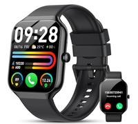 Smart Watch for Men Women Answer/Make Calls, 1.96" Fitness Watch, Fitness Tracker with Heart Rate Sleep Monitor, Step Counter, 110+ Sports Activity Trackers, IP68 Waterproof Smartwatch for Android iOS