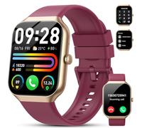 Smart Watch for Men Women Answer/Make Calls, 1.96" Fitness Watch, Fitness Tracker with Heart Rate Sleep Monitor, Step Counter, 110+ Sports Activity Trackers, IP68 Waterproof Smartwatch for Android iOS