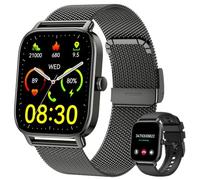 Smart Watch for Men Women Fitness Tracker: Waterproof Bluetooth Call Answer Make Smart Watches for Android iPhone Digital Mens Watches Activity Smartwatch Pedometer Heart Rate Monitor 120 Sports Model