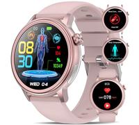 + Smart Watch for Men Women with BMI/Heart rate Fatigue/Body Temperature/Sleep Monitor-1.39" HD IP67 Waterproof Smartwatch with Phone, SOS, Health & Fitness Smartwatch for iOS Android