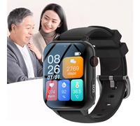 Smart Watch for Seniors, Fall Alert Devices for Elderly, Smartwatch with Fall Detection & Sos Alert, IP67 Waterproof ＆ HD Voice Call, Elderly Alarm Call Button, Gifts for Parents
