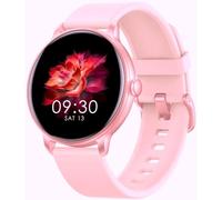 Smart Watch for Women, 1.43-Inch AMOLED, Health Monitoring, Heart Rate Blood Pressure Stress Test, 24/7 Tracker, Round Touchscreen, 11.7mm Thin