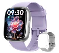 Smart Watch for Women Men Android & iPhone [2 Bands, 44mm case], Alexa Built-in, 1.83'' Smartwatch Make/Answer Call, HR SpO2 Sleep Stress Monitor Fitness Tracker, IP68 Waterproof Step Counter Watch