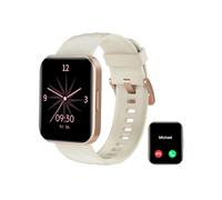 Smart Watch for Women Men Answer/Make Call Voice Assistant 1.85"HD Screen Fitness Watch with Heart Rate SpO2 Menstrual Cycle Sleep/Step/Calorie Tracker IP68 Waterproof100+ Sport Modes for Android iOS