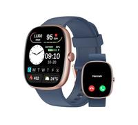 Smart Watch for Women Men (Make/Answer Call) AI Assistant,1.85" HD Screen Fitness Watch with Heart Rate/SpO2/Sleep Monitor/Step Counter,IP68 Waterproof,100+ Sports,200+ Watch Face for iOS Android