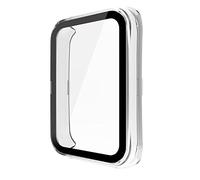 Smart-Watch Frame Housing Tempered-Glass Film PC Hard Cover Suitable For Band 2 Screen Bumper-Shell Protector-Shockproof Glass Screen Protector For Smartwatch Privacy-lens Housing Cover Case Anti