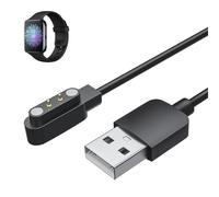 Smart Watch Magnet Charging, 2 pin Magnetic Smart Watch Charger, Compatible with 4mm pin watch equipment, with Portable Design, Magnetic USB Charger Cord for Travel, Office and Home,