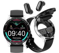 Smart Watch with 1.32inch IPS Touch-Screen, Bluetooth, IP67 Waterproof, Multi Sport Mode, Includes Wireless Earphones