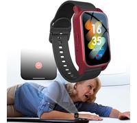 Smart Watch with Fall Detection for Seniors, SOS Call Function, Alert Device for Elderly, Anti-Lost Positioning Tracker for Dementia and Autism Support