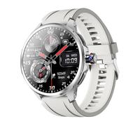 Smart Watch with SIM Card, Pull Out 190° Rotating HD Camera, Real-Time Heart Rate Blood Pressure Blood Oxygen Monitor, IP67 Waterproof, Gift for Men