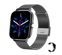 Smart Watch Women Men Answer/Make Calls,1.81" Smartwatch with Weather/Pedometer,Fitness Tracker Touch Screen Heart Rate Sleep Monitor, IP67 Waterproof Fitness Watch, 24 Modes,for Android iOS (black)