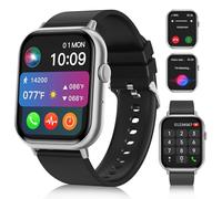 Smart Watches for Men Women (Answer/Make Call), 2.01" HD Screen Fitness Tracker Watch with Blood Pressure/Heart Rate/Sleep Monitor, Smart Watch for Android iOS Phones, IP67 Waterproof Sport Watch