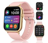 Smart Watches for Men Women (Answer/Make Call), 2.01" HD Screen Fitness Tracker Watch with Blood Pressure/Heart Rate/Sleep Monitor, Smart Watch for Android iOS Phones, IP67 Waterproof Sport Watch