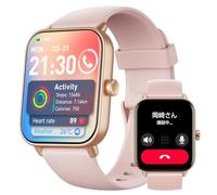 Smart Watches for Women,1.85" HD Display Compatible iPhone/Android (Answer/Make Calls),120+ Sport Modes Fitness Tracker with Heart Rate/Sleep/Sp02 Monitor,200+Watch Face IP68 Waterproof Watch