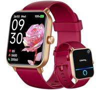 Smart Watches for Women - Answer/Make Calls, Alexa Built-in, 1.8" HD Ladies Smartwatch with Heart Rate/SpO2/Sleep Monitor, IP68 Waterproof, Fitness Watch for iPhone/Samsung/Android, 100+ Sports